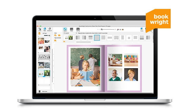 BookWright -  Tool Outil de création d'albums photos d'école